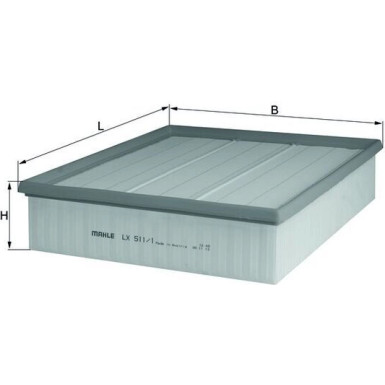 LX 511/1 Luftfilter LX 511/1 Luftfilter