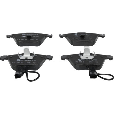 Bremsbelagsatz, Scheibenbremse ATE Ceramic 13.0470-7166.2