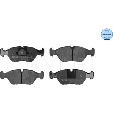 025 206 2919 Bremsbelagsatz, Scheibenbremse MEYLE-ORIGINAL: True to OE.