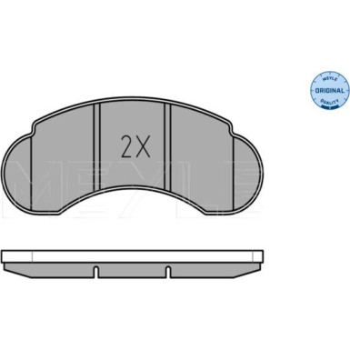 025 215 7314 Bremsbelagsatz, Scheibenbremse MEYLE-ORIGINAL: True to OE.