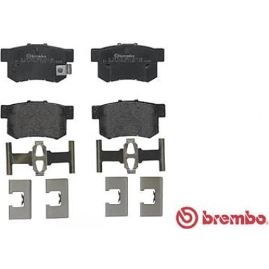 Brembo | Bremsbelagsatz, Scheibenbremse | P 79 027
