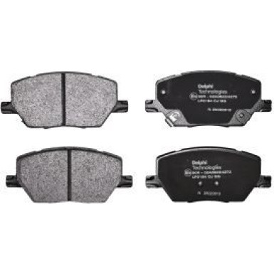 Delphi Bremsbelagsatz, Scheibenbremse LP3184