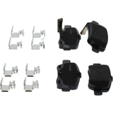 BOSCH | Bremsbelagsatz, Scheibenbremse | 0 986 494 651