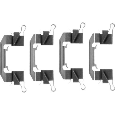 BOSCH Zubehörsatz, Scheibenbremsbelag 1 987 474 656