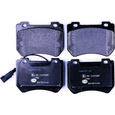 8DB 355 014-651 Bremsbelagsatz, Scheibenbremse