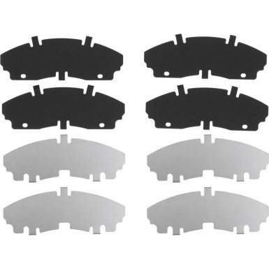 GDB1944 Bremsbelagsatz, Scheibenbremse