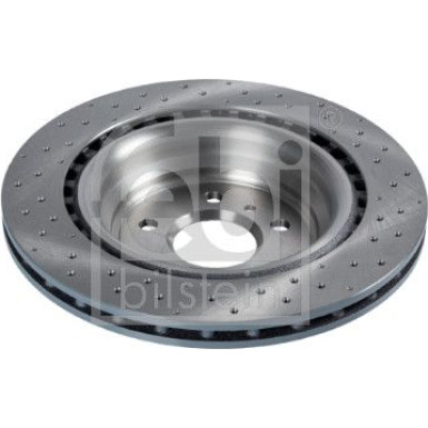 febi bilstein | 2 x FEBI Bremsscheibe | 106607