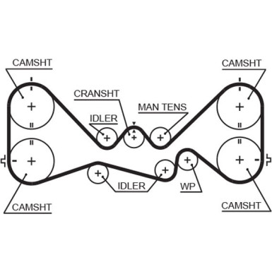 5384XS Zahnriemen PowerGrip™ 5384XS Zahnriemen PowerGrip™