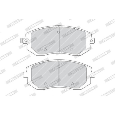 Ferodo | Bremsbelagsatz, Scheibenbremse | FDB1639
