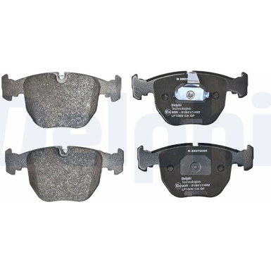 LP1003 Bremsbelagsatz, Scheibenbremse