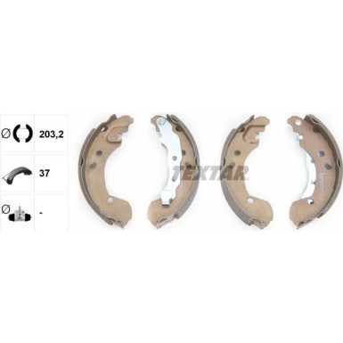 91062600 Bremsbackensatz