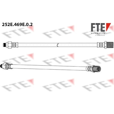 FTE | Bremsschlauch | 9240921 FTE | Bremsschlauch | 9240921