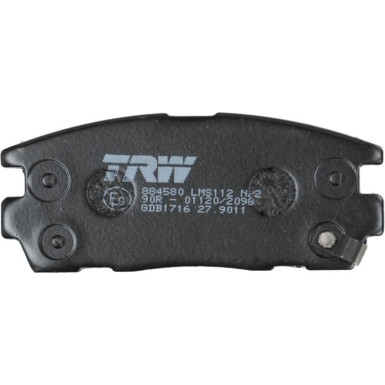 TRW Bremsbelagsatz, Scheibenbremse COTEC GDB1716
