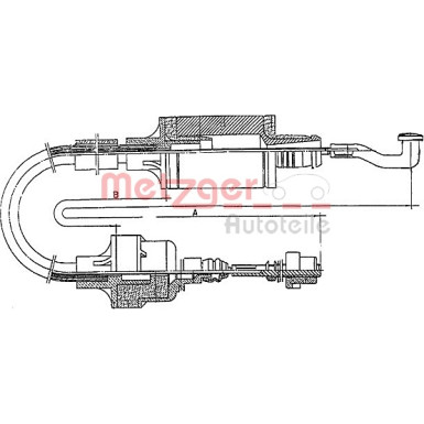 11.2552 Seilzug, Kupplungsbetätigung