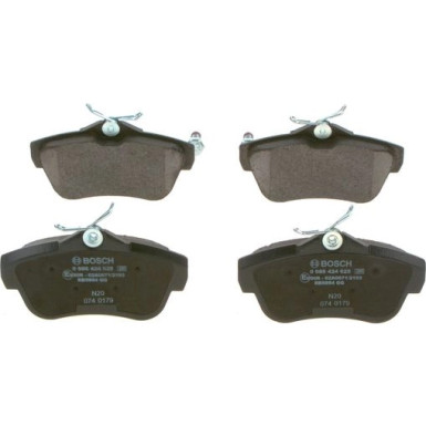 0 986 424 625 Bremsbelagsatz, Scheibenbremse