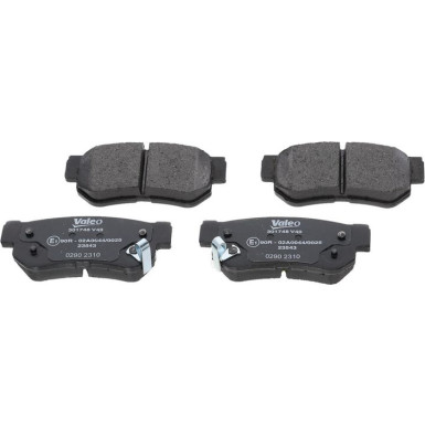 Valeo Bremsbelagsatz, Scheibenbremse ESSENTIAL 301748