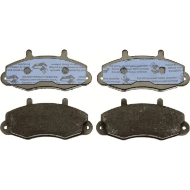 GDB1084 Bremsbelagsatz, Scheibenbremse COTEC