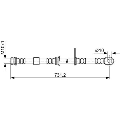 1 987 481 957 Bremsschlauch