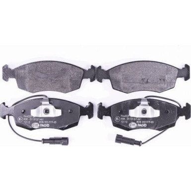 Hella Pagid | Bremsbelagsatz, Scheibenbremse | 8DB 355 019-651