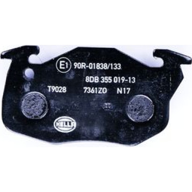 8DB 355 019-131 Bremsbelagsatz, Scheibenbremse