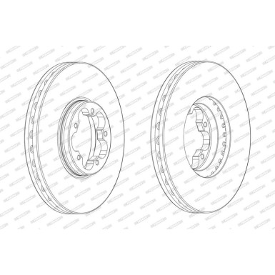DDF2470-1 Bremsscheibe PREMIER DDF2470-1 Bremsscheibe PREMIER