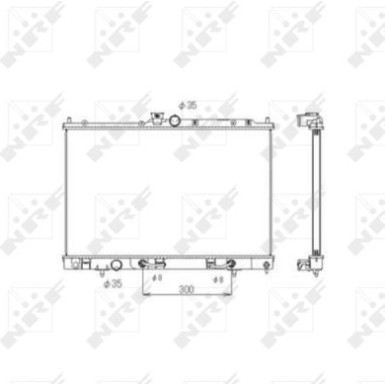 53594 Kühler, Motorkühlung EASY FIT 53594 Kühler, Motorkühlung EASY FIT