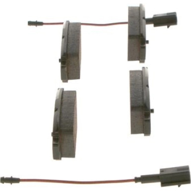 0 986 494 536 Bremsbelagsatz, Scheibenbremse