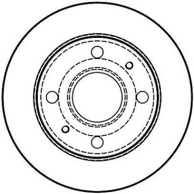 TRW | Bremsscheibe | DF4070