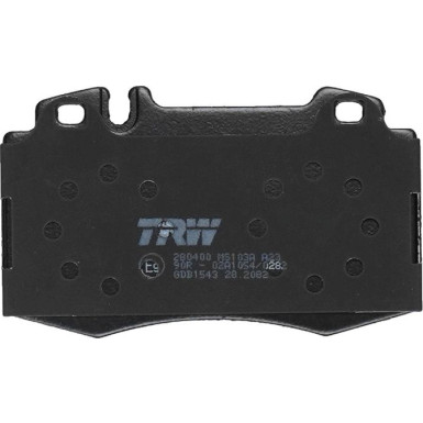 TRW Bremsbelagsatz, Scheibenbremse COTEC GDB1543