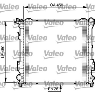 735504 Kühler, Motorkühlung