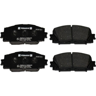 Ferodo | Bremsbelagsatz, Scheibenbremse | FDB4310 Ferodo | Bremsbelagsatz, Scheibenbremse | FDB4310