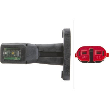 Hella | Umrissleuchte | 2XS 011 768-031