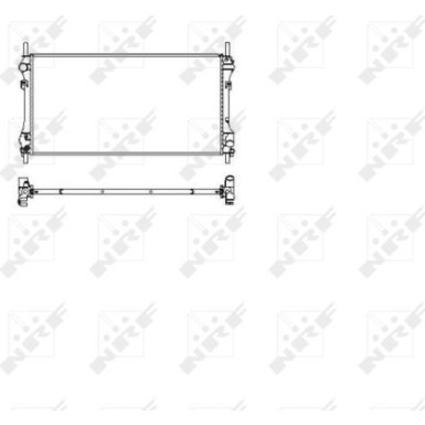 509697 Kühler, Motorkühlung EASY FIT