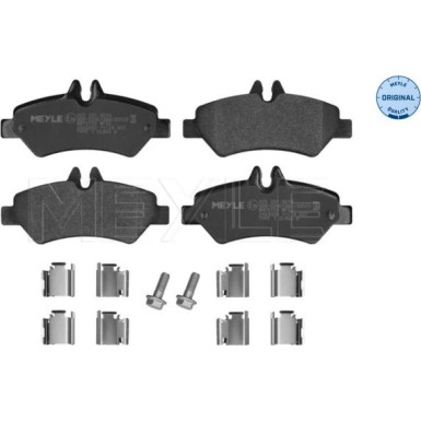 025 291 9019 Bremsbelagsatz, Scheibenbremse MEYLE-ORIGINAL: True to OE.