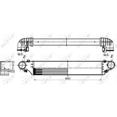 30164A Ladeluftkühler 30164A Ladeluftkühler