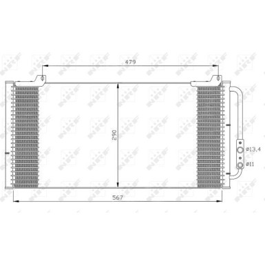 35346 Kondensator, Klimaanlage