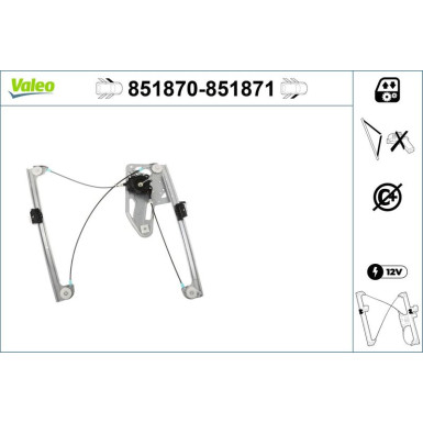 Valeo | Fensterheber | 851870