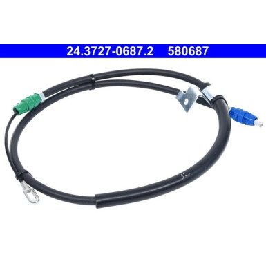 24.3727-0687.2 Seilzug, Feststellbremse 24.3727-0687.2 Seilzug, Feststellbremse