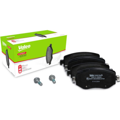 Valeo | Bremsbelagsatz, Scheibenbremse | 302735A