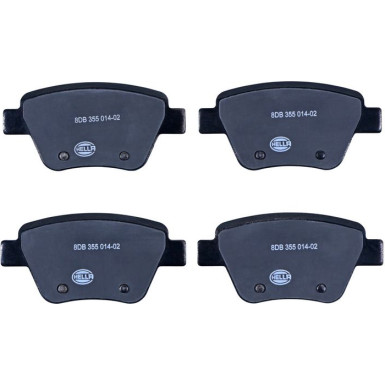8DB 355 014-021 Bremsbelagsatz, Scheibenbremse