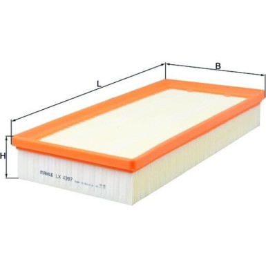 LX 4397 Luftfilter LX 4397 Luftfilter