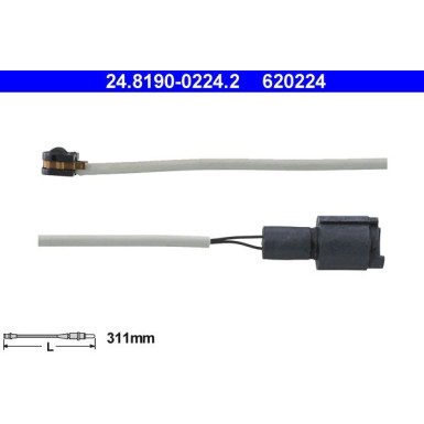 24.8190-0224.2 Warnkontakt, Bremsbelagverschleiß