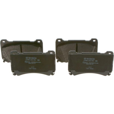 0 986 494 781 Bremsbelagsatz, Scheibenbremse