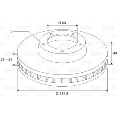 197578 Bremsscheibe 197578 Bremsscheibe