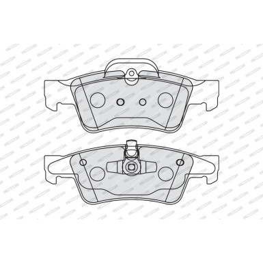 FDB1831 Bremsbelagsatz, Scheibenbremse PREMIER ECO FRICTION