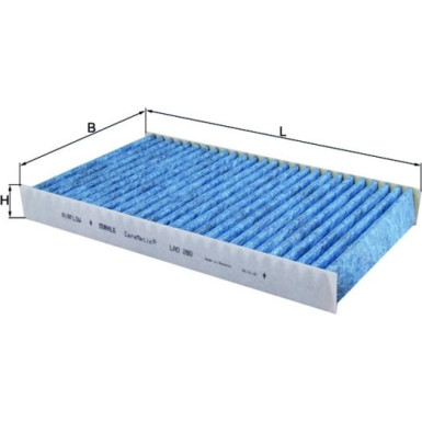 LAO 280 Filter, Innenraumluft CareMetix® LAO 280 Filter, Innenraumluft CareMetix®