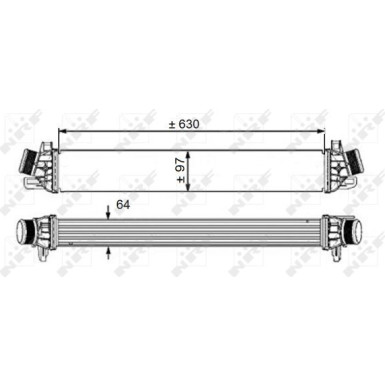30540 Ladeluftkühler 30540 Ladeluftkühler