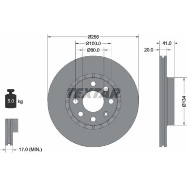 92056503 Bremsscheibe PRO 92056503 Bremsscheibe PRO