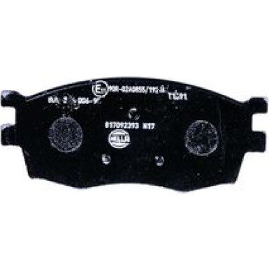 Hella | Bremsbelagsatz, Scheibenbremse | 8DB 355 006-951