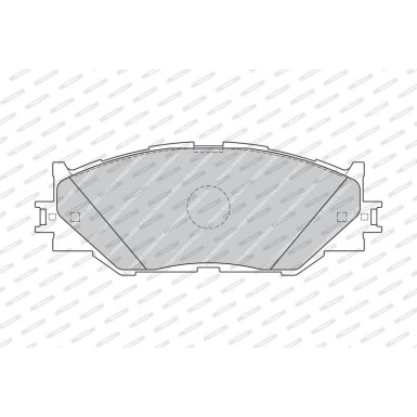 Ferodo Bremsbelagsatz, Scheibenbremse PREMIER ECO FRICTION FDB1936